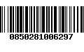 Código de Barras 0850281006297