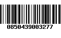 Código de Barras 0850439003277