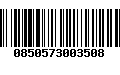 Código de Barras 0850573003508