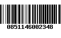 Código de Barras 0851146002348