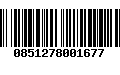 Código de Barras 0851278001677