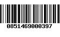 Código de Barras 0851469000397