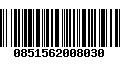 Código de Barras 0851562008030