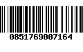 Código de Barras 0851769007164