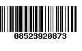 Código de Barras 08523920873