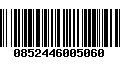 Código de Barras 0852446005060