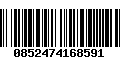 Código de Barras 0852474168591