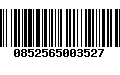 Código de Barras 0852565003527