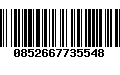 Código de Barras 0852667735548