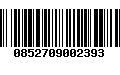 Código de Barras 0852709002393