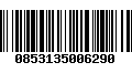 Código de Barras 0853135006290