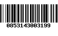 Código de Barras 0853143003199