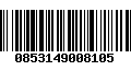 Código de Barras 0853149008105