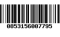 Código de Barras 0853156007795