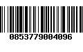 Código de Barras 0853779004096