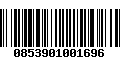 Código de Barras 0853901001696