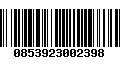 Código de Barras 0853923002398
