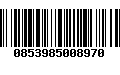 Código de Barras 0853985008970