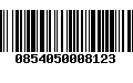 Código de Barras 0854050008123