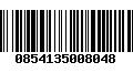 Código de Barras 0854135008048