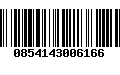 Código de Barras 0854143006166