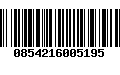 Código de Barras 0854216005195