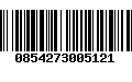 Código de Barras 0854273005121