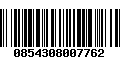 Código de Barras 0854308007762