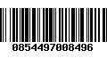 Código de Barras 0854497008496