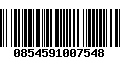 Código de Barras 0854591007548