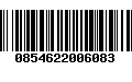 Código de Barras 0854622006083