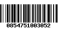 Código de Barras 0854751003052