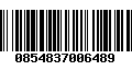 Código de Barras 0854837006489