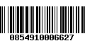 Código de Barras 0854910006627