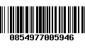 Código de Barras 0854977005946