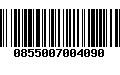 Código de Barras 0855007004090