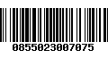 Código de Barras 0855023007075