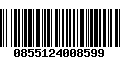 Código de Barras 0855124008599