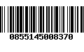 Código de Barras 0855145008370