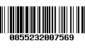 Código de Barras 0855232007569