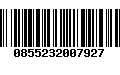 Código de Barras 0855232007927