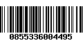 Código de Barras 0855336004495