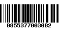 Código de Barras 0855377003082