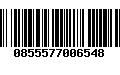 Código de Barras 0855577006548