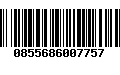 Código de Barras 0855686007757