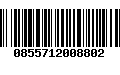 Código de Barras 0855712008802