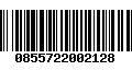 Código de Barras 0855722002128