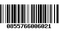 Código de Barras 0855766006021