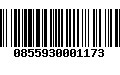 Código de Barras 0855930001173