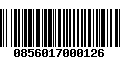 Código de Barras 0856017000126